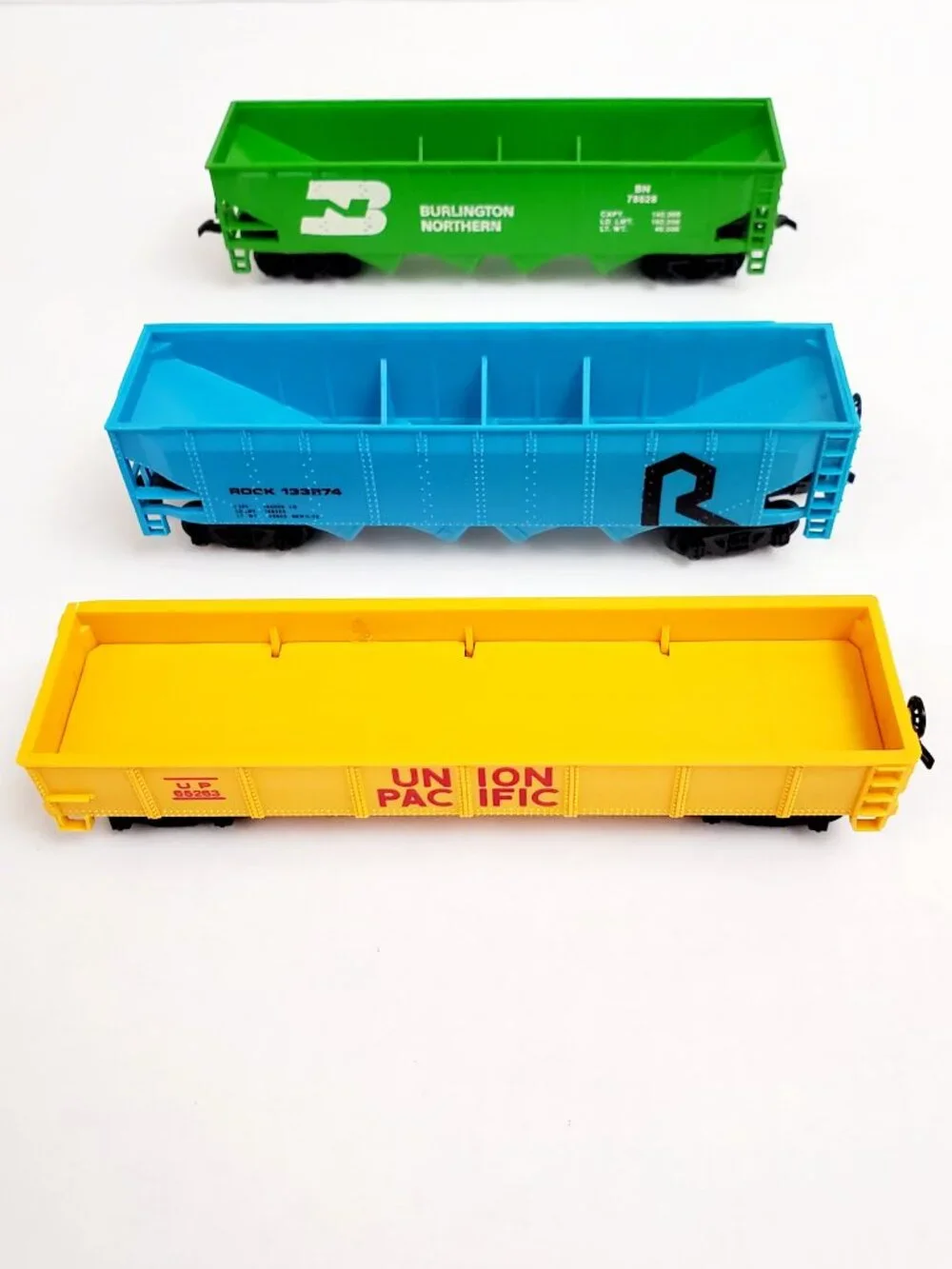 TYCO 90's Vintage HO Scale Train Freight Car Gondola Track Pak 1 Transformer Lot
